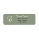 Recherche de monogram return address labels mariages Pour tous
