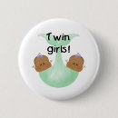 Recherche de jumelle de fille badges Bébé