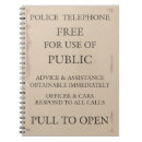 Suche nach polizei kleine notizbücher Retro