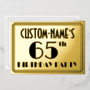 Recherche de 65 anniversaire invitations Soixante cinquième anniversaire