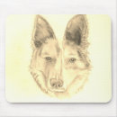 Recherche de crayon tapis souris Blanc