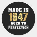 Recherche de année naissance autocollants Vieilli à la perfection