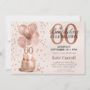 Recherche de rose gold surprise anniversaire invitations Soixante