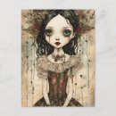 Recherche de poupée effrayante cartes postales Gothique