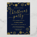 Recherche de bleu et or noël invitations Fête de fin d'année