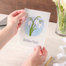 Recherche de chute neige invitations Minimaliste