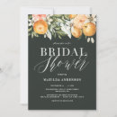 Recherche de citrus bridal shower invitations Orange