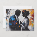 Recherche de amour abstrait cartes postales Couple