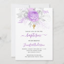 Recherche de blanc baptême invitations Petite fille