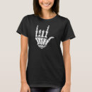 Recherche de rock on hand sign tshirts Os