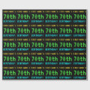 Recherche de vintage look papier cadeau 70 ans