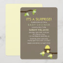 Recherche de non baby shower invitations Jaune