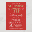 Recherche de red and gold invitations Fête d'anniversaire