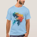 Suche nach moderne farbe tshirts Abstrakt