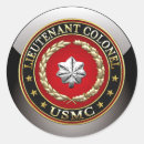 Recherche de lieutenant autocollants Sendoff ltcol usmc