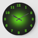 Recherche de vert néon horloges Moderne