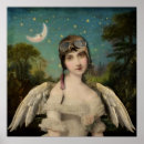 Suche nach vintager mond poster Engel
