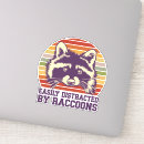 Suche nach cute raccoon aufkleber Rennradliebhaber