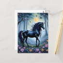 Recherche de belle licorne cartes postales Imaginaire