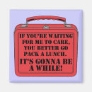 Suche nach mittagessen magnete Lustig