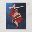 Recherche de peinture de ballet cartes postales Aquarelle