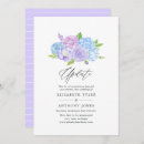 Recherche de lavande et bleu invitations Pour tous