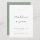 Recherche de minimal mariage invitations Contemporain