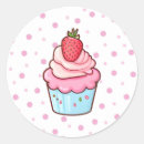 Suche nach rosa cartoon aufkleber Kuchen