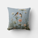 Recherche de bleu poudre coussins Vintage