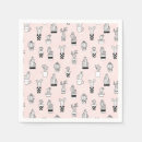 Recherche de cactus mignon serviettes Désert