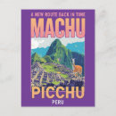 Recherche de machu pichu cartes postales Vintage