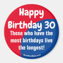 Recherche de anniversaire 30 magnets Réfrigérateur