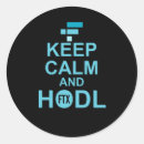Recherche de devises autocollants Hodl