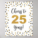 Suche nach 25 geburtstag poster Jubiläum