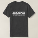 Recherche de la croyance tshirts Espoir