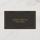 Recherche de chirurgien plasticien cartes visite Médecin