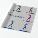Recherche de fille gymnastique papier cadeau Poutre