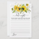 Recherche de douche nuptiale de tournesol conseil cartes Moderne