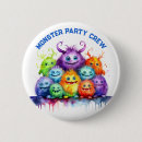 Recherche de monstres mignons badges Toute personne