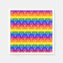 Recherche de symboles serviettes Arc en ciel