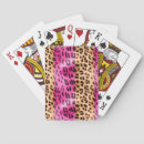 Recherche de poitrine jeux de cartes Rose