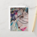 Recherche de colibri bleu cartes postales Rose