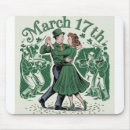 Suche nach vier blätter mousepads St patricks tag