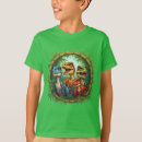 Suche nach dinosaurier cartoon tshirts Farbenfroh