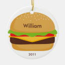 Recherche de hamburger ornements Mignon