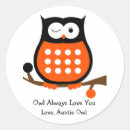 Recherche de hibou halloween autocollants Chouette