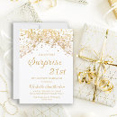 Recherche de 21ème invitations Élégant