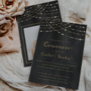 Recherche de lumière invitations Moderne