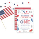 Recherche de les etats unis invitations Étoiles et rayures