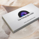 Recherche de objectif de caméra cartes visite Photographe